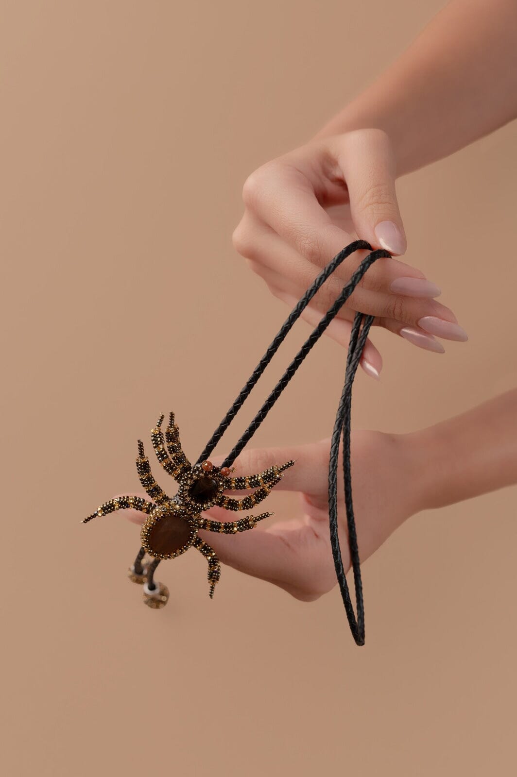 Gold Weaver Bolo Tie