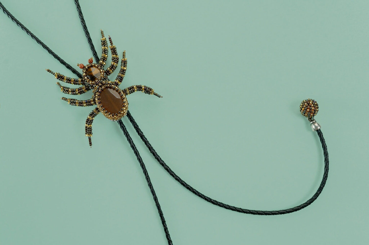 Gold Weaver Bolo Tie