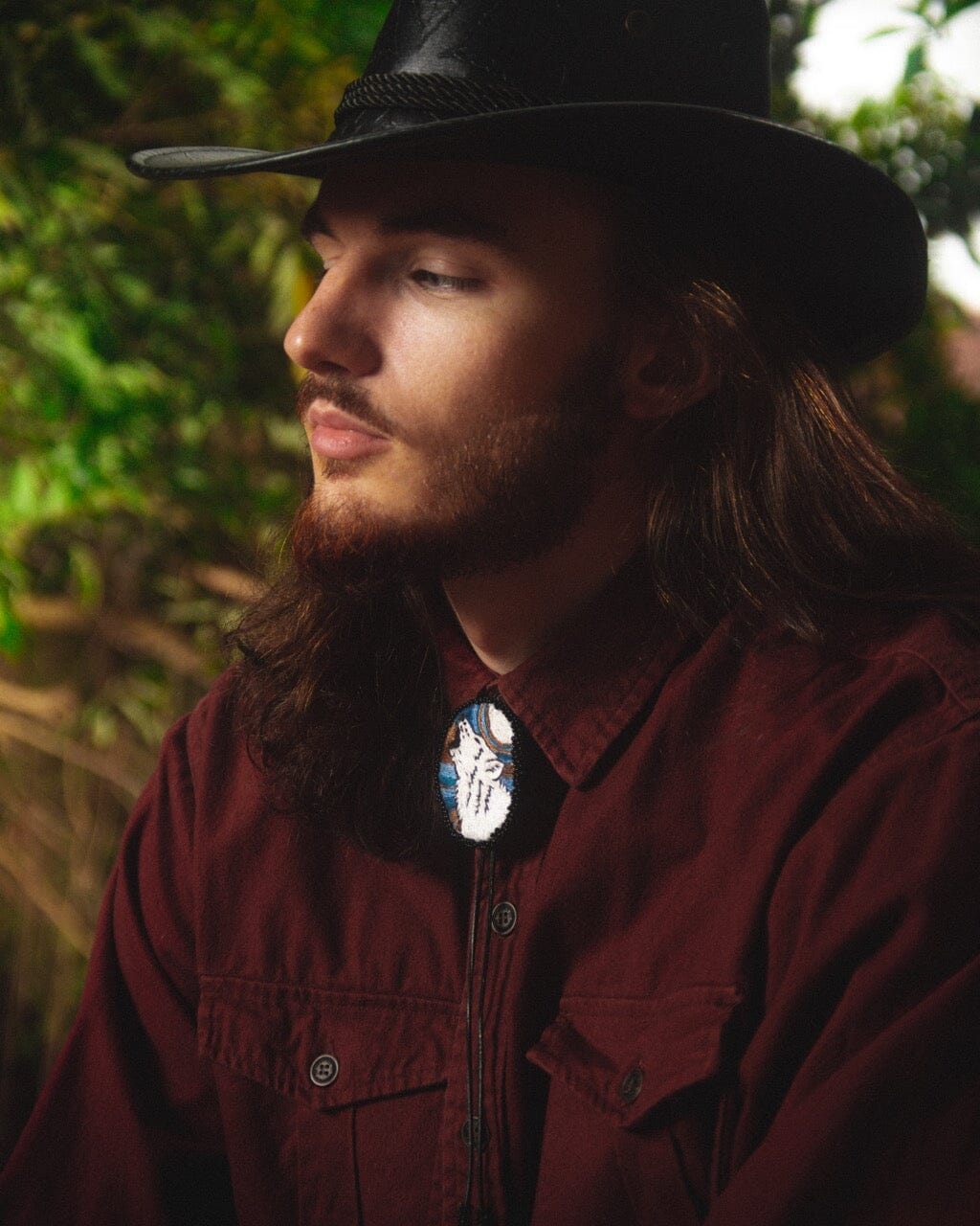 Lobo Bolo Tie