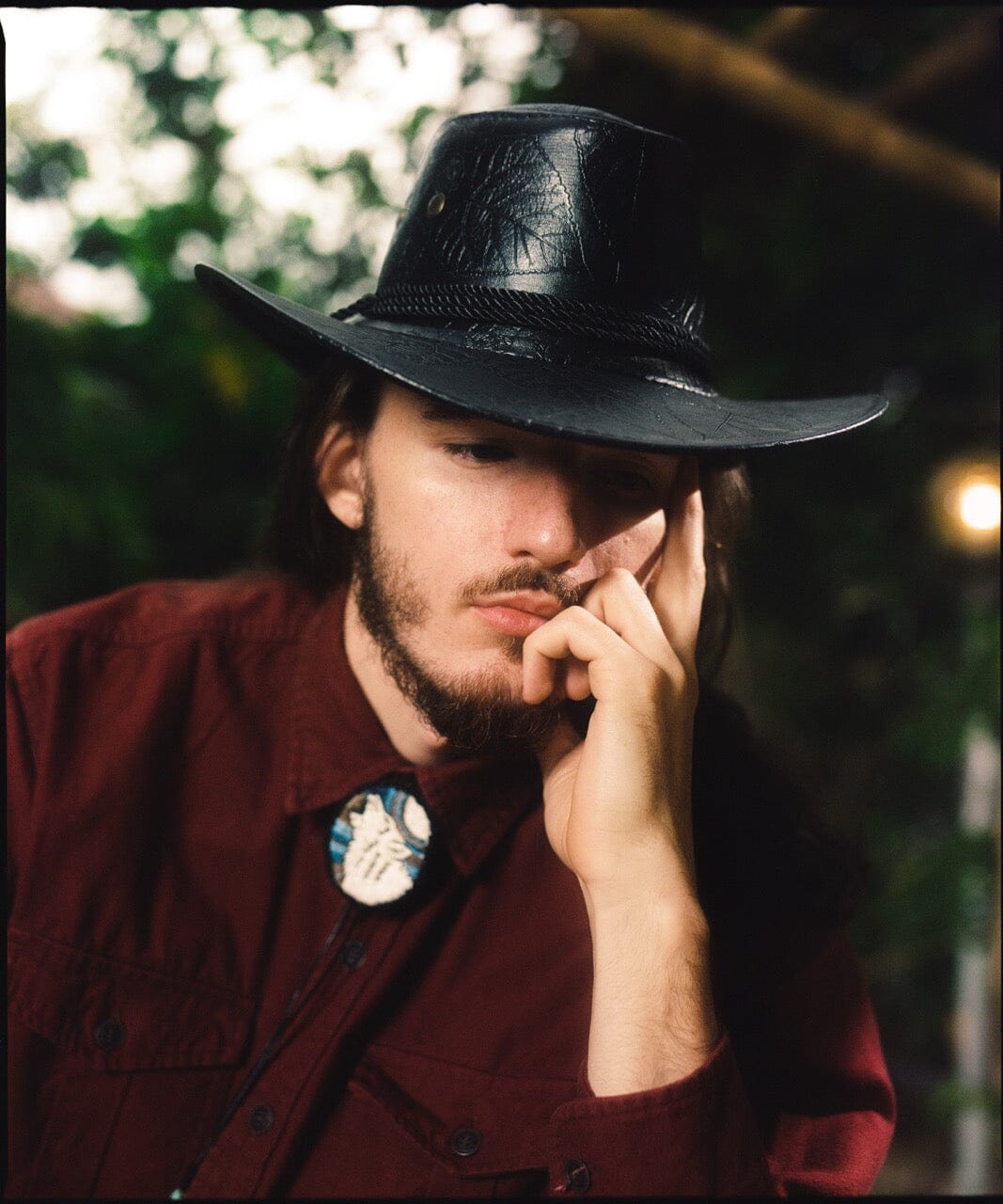 Lobo Bolo Tie