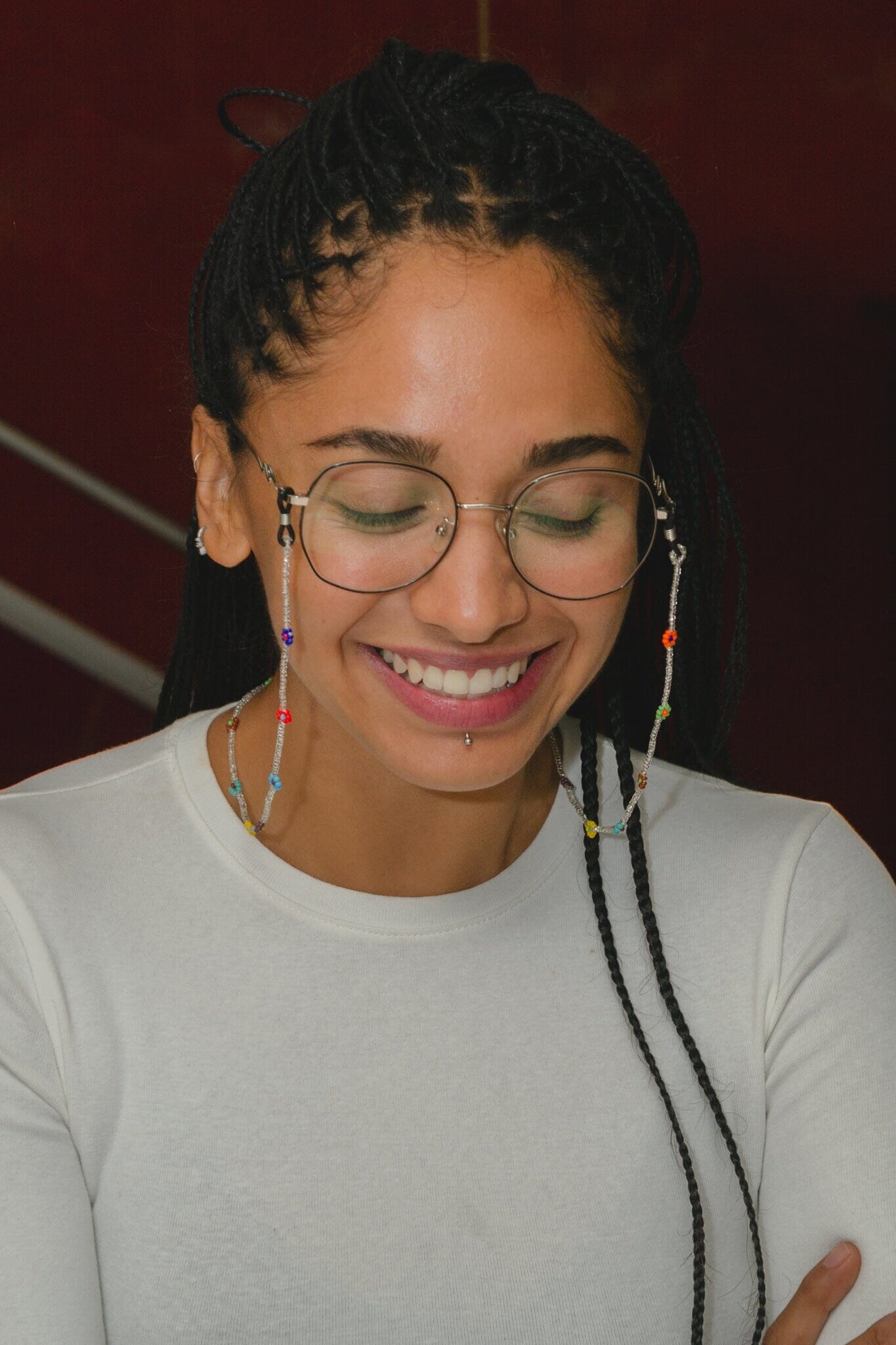 Pansy Glasses Chain