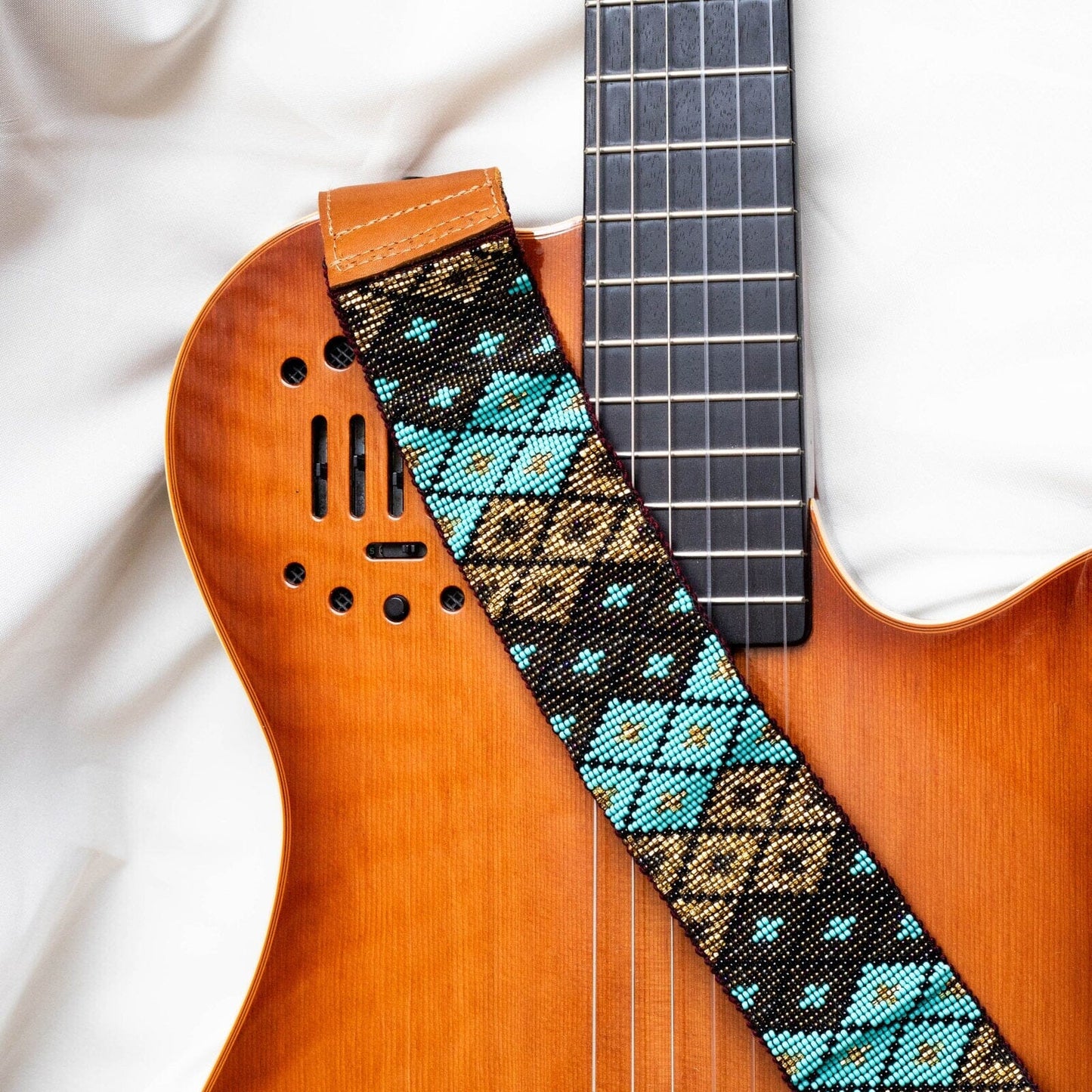 Rolling Rock Guitar Strap