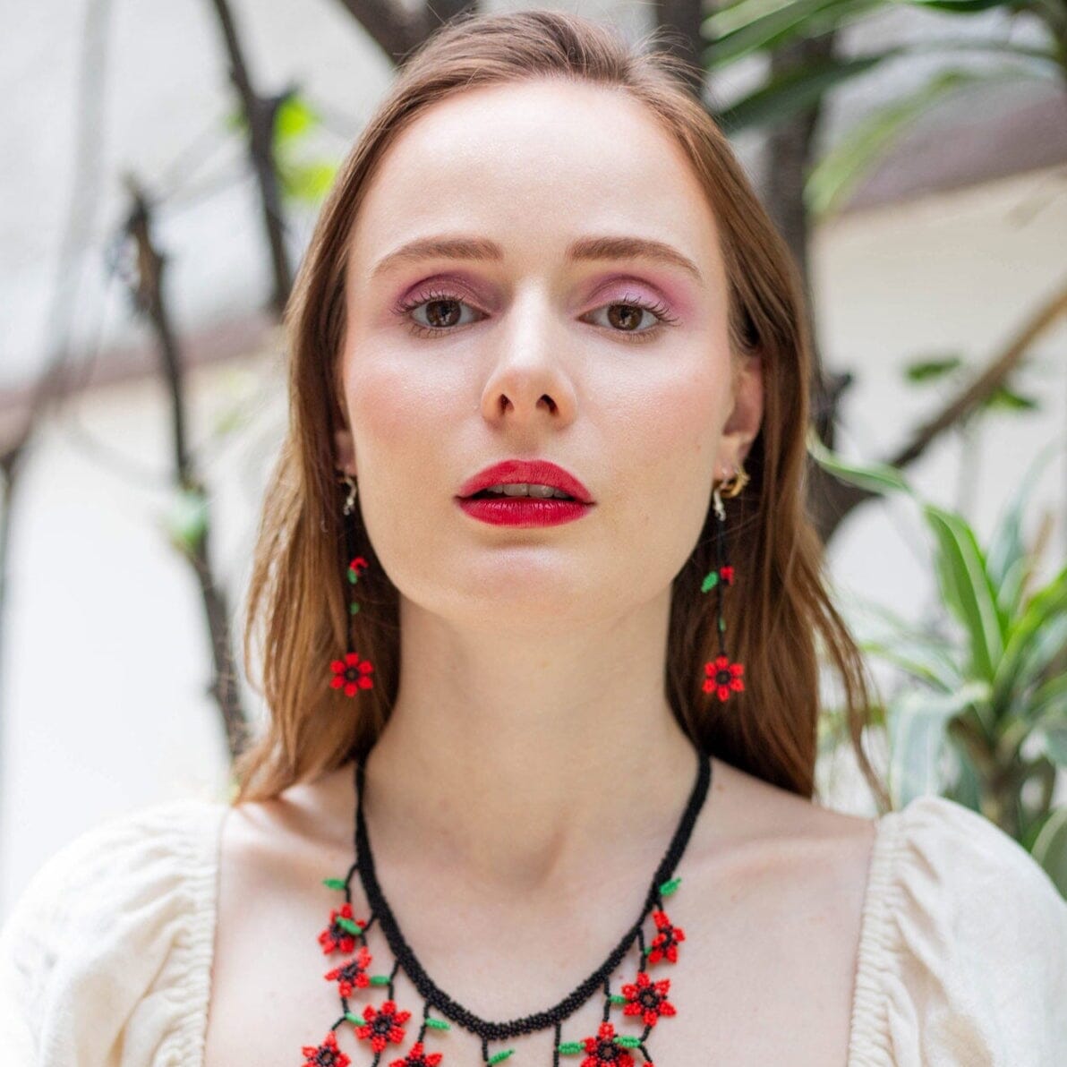 Rose Bud Earrings