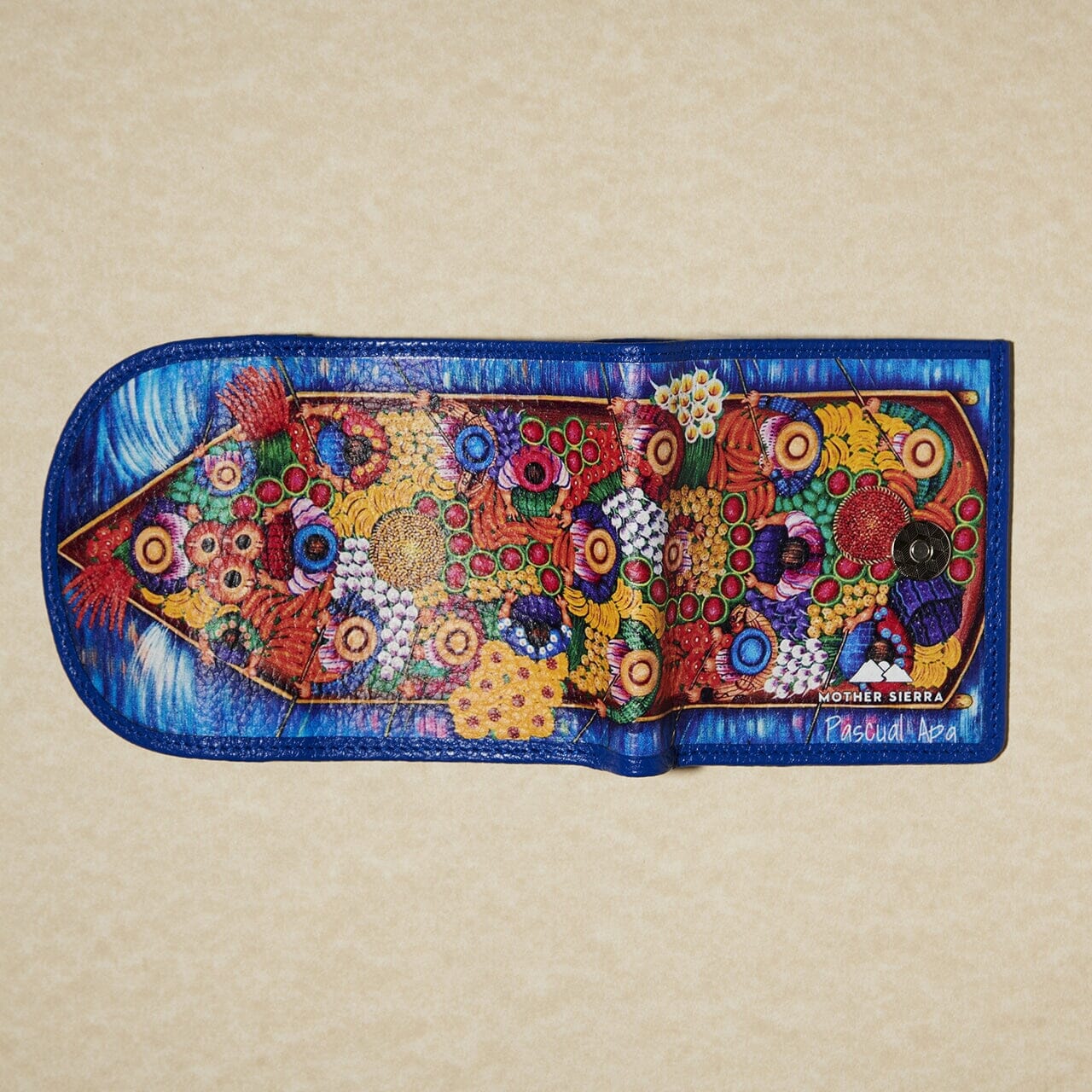 Berry Basket Leather Art Wallet