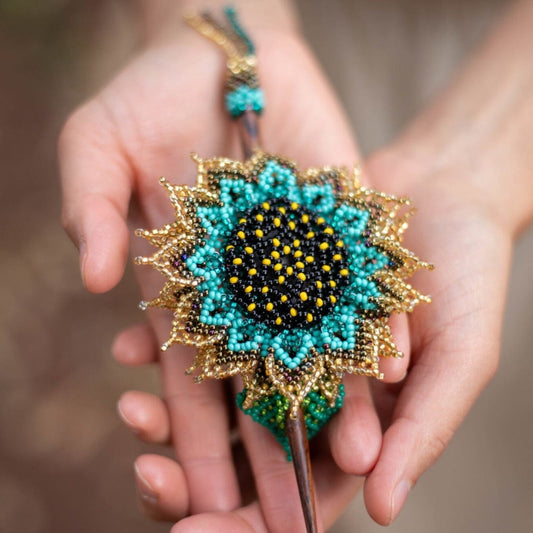 Blue Sunflower
