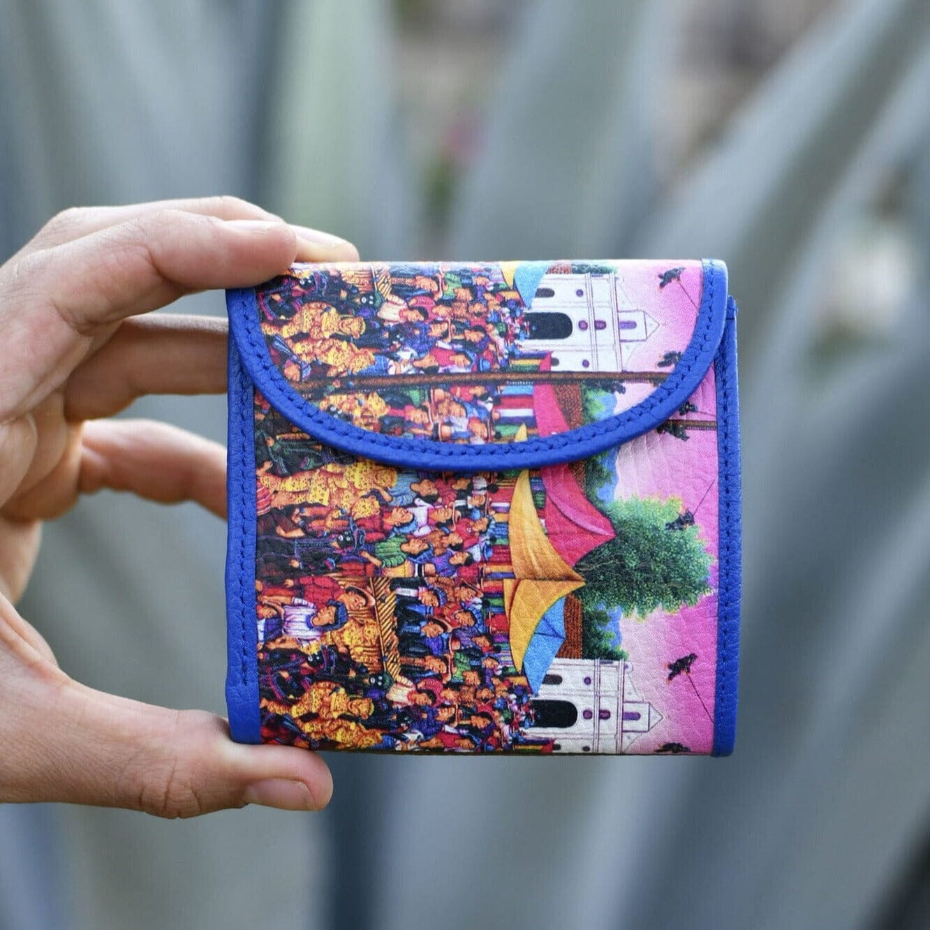 Carnival Leather Art Wallet