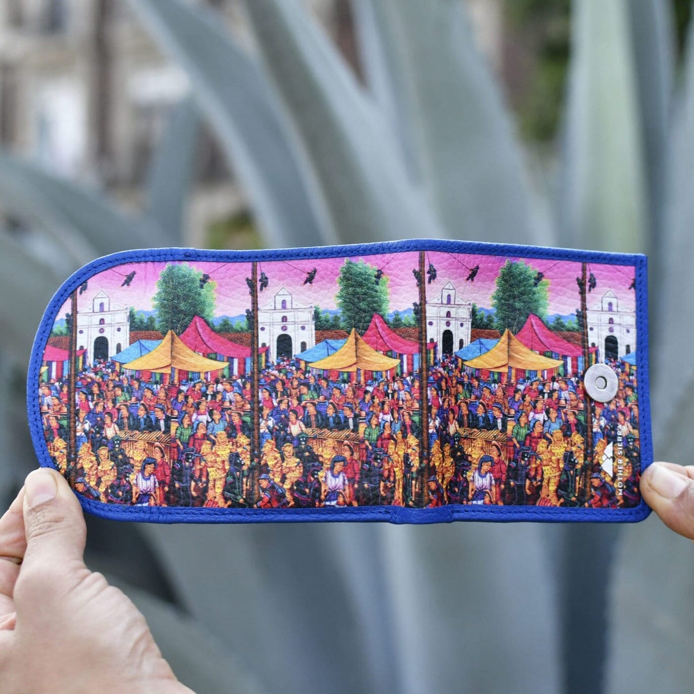 Carnival Leather Art Wallet