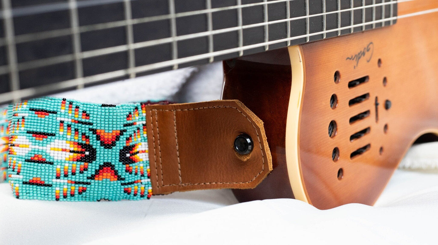 Eagle Feathers Guitar Strap