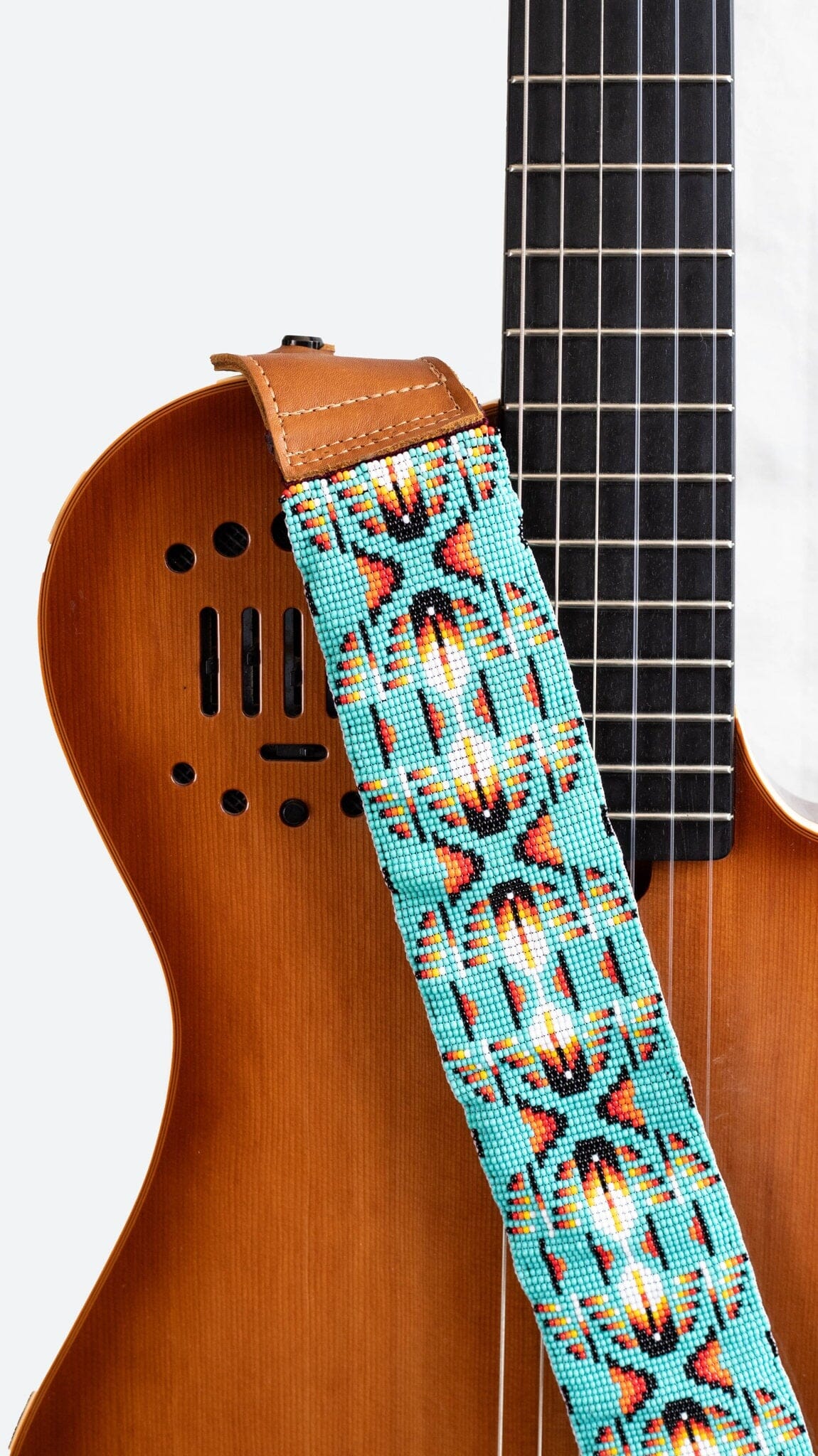 Eagle Feathers Guitar Strap