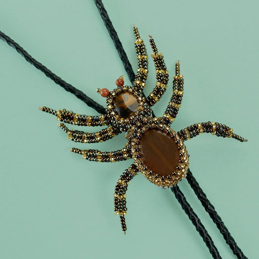 Gold Weaver Bolo Tie