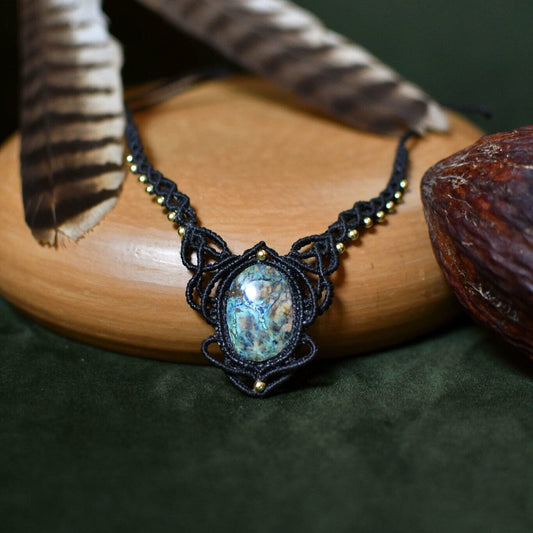 Verona Macrame Choker
